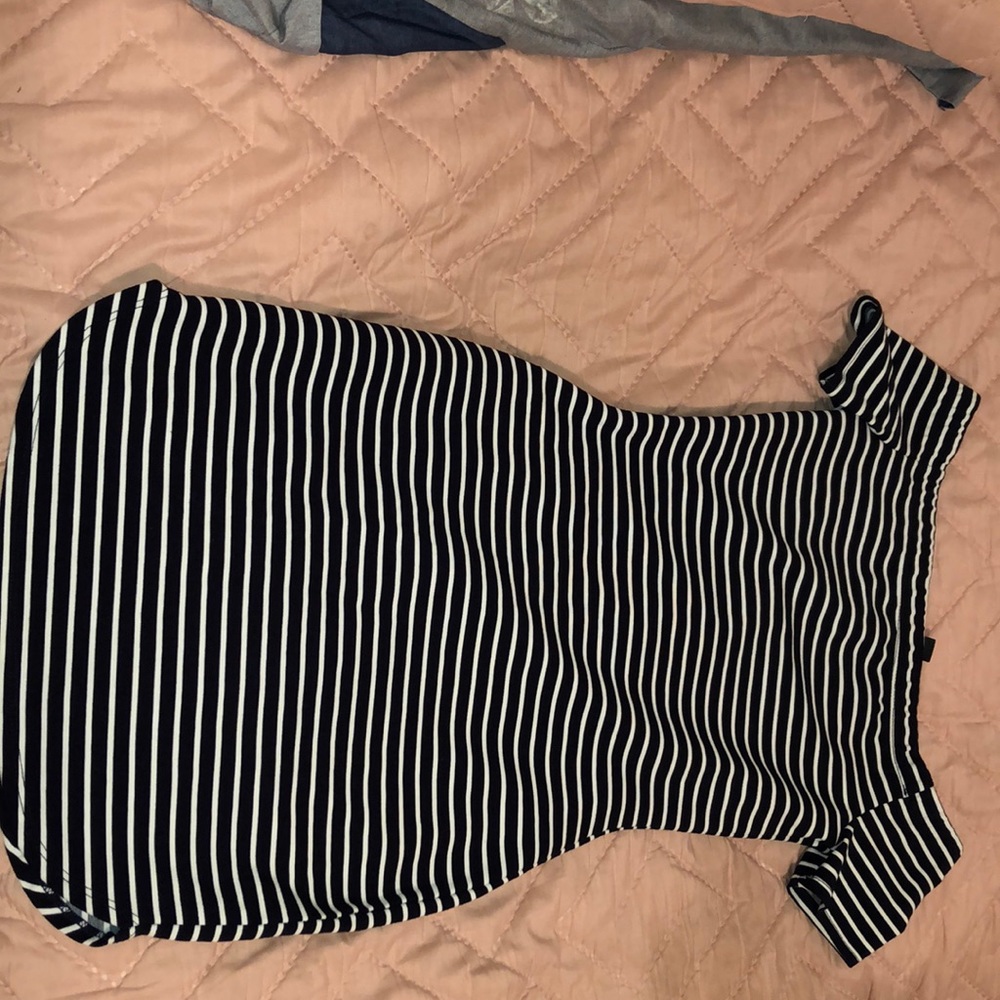 Stripped Body con dress